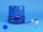 LED-Kennleuchte Comet B, blau, Anbaumontage, CAN 447-V2, 4 pol, Molex