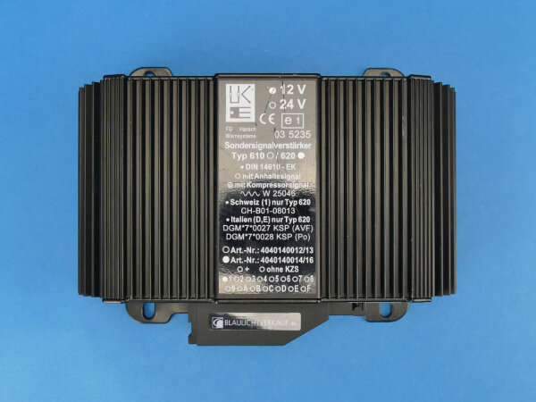 Sondersignalverstärker Typ 620 - analog, 12 V, neu, Lagerware