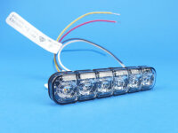 MegaFlex LED-Frontblitzer, blau/gelb