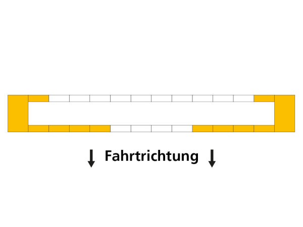 gelb, 3 Paar