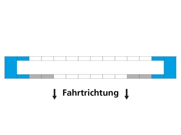 2 Paar Arbeitsscheinwerfer, weiß, vorne