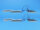 Warnblinker und Zusatzblitzer-Set, blau, 4-fach