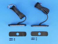 LED-Frontblitzer L52, blau, horizontal