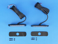 LED-Leuchte L52, blau, horizontal