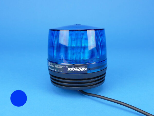 LED-Kennleuchte RHODON, blau, Anbaumontage