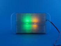 LED-Innenraumleuchte RESOLUX SL28, weiß-grün
