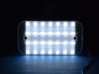 LED-Innenraumleuchte RESOLUX SL28, weiß-grün