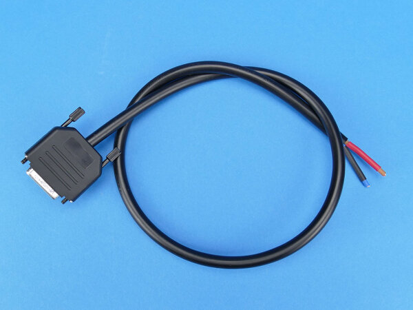 Batterieanschlussleitung Teledux 9, Kabellänge: 60 cm frei steckbar