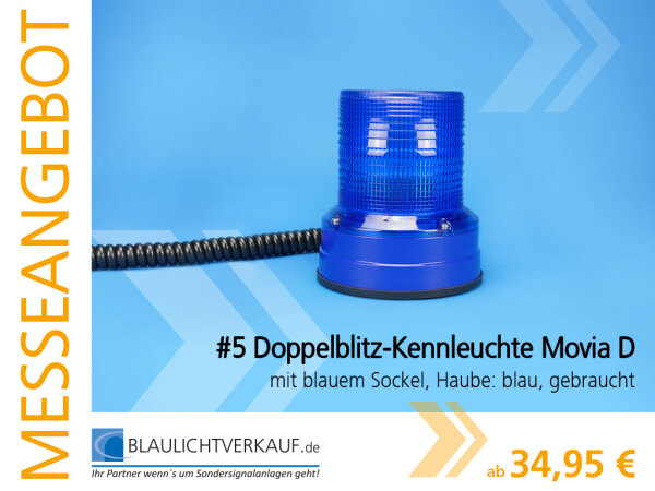 Messeangebot #5: Doppelblitz-Kennleuchte Movia D