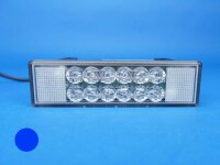 WL-LED Warnleuchte, blau, 12 V