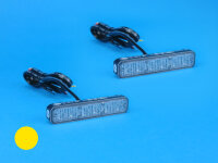 LED-Blitzkennleuchte BST, gelb, Haltermontage
