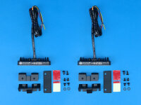 LED-Blitzkennleuchte BST, gelb, Haltermontage