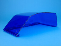 Lichthaube RTK 7, blau, Drehspiegel, mit Fenster
