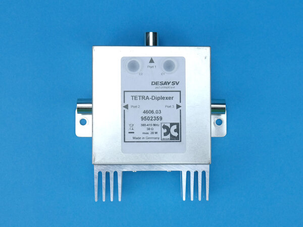 Tetra-Diplexer 380-410 MHz