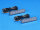 LED-Frontblitzer BST, blau, Haltermontage