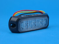 LED-Blitzkennleuchte BST, blau, 3-LEDs, Anbaumontage