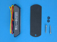 LED-Blitzkennleuchte BST, blau, 3-LEDs, Anbaumontage