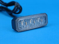 LED-Blitzkennleuchte BST, gelb, 3-LEDs, Haltermontage