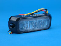LED-Blitzkennleuchte BST, rot, 3-LEDs, Anbaumontage
