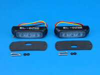 LED-Blitzkennleuchte BST, rot, 3-LEDs, Anbaumontage