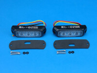 LED-Blitzkennleuchte BST, rot, 3-LEDs, Festmontage