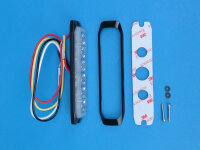 LED-Blitzkennleuchte BST-V-Slim, blau, Festmontage, T/N