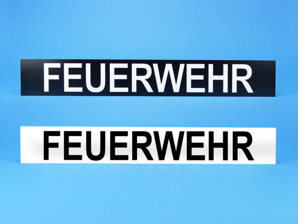 Innenblende RTK 7 mit Aufschrift FEUERWEHR