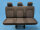 3er Sitzbank VW T5, T6, T6.1, 3. Reihe