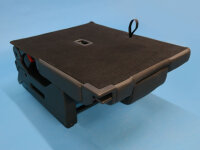 Einzelsitz VW Caddy 5 Maxi, links, 3. Sitzreihe, Leder