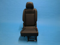 Einzelsitz VW Caddy 5 Maxi, rechts, 2. Sitzreihe, Leder #037