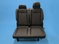 2er Sitzbank VW Caddy 5 Maxi, 2. Sitzreihe, links, Leder