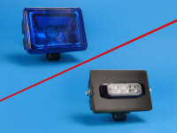 Umbausatz BSX Micro auf Hella BST Slim, LED, blau