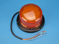 LED-Kennleuchte B16, gelb, Anbaumontage, Haube: gelb
