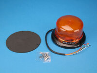 LED-Kennleuchte B16, gelb, Anbaumontage, Haube: gelb