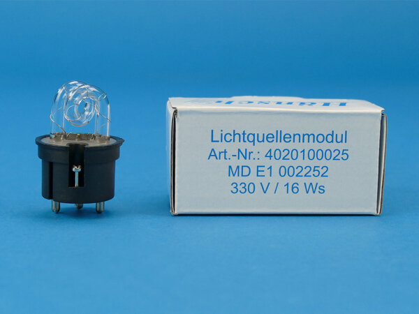 Blitzröhre, steckbar