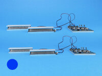 Lichtmodul Zusatzblitzer-Set, blau, 4-fach
