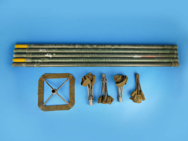 Tarnnetzstange GFK inkl. Spreizer - 5 Stück