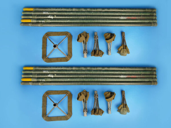 Tarnnetzstange GFK inkl. Spreizer - 10 Stück