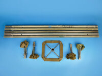 Tarnnetzstange ALU inkl. Spreizer - 5 Stück