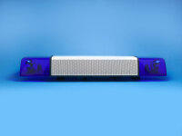 Komplettangebot 5.1: Lichtbalken RTK 6, Drehspiegel, 1.400 mm, blau