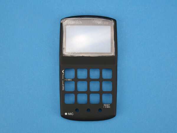 Gehäuse Oberschale mit Scheibe für Bedienteil HBE 300