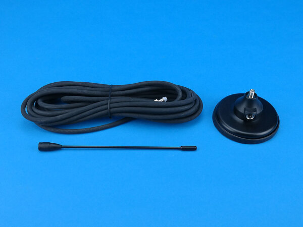 Magnetfußantenne, Tetra, 380-430 MHz, FME Anschlussstecker