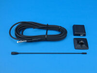 Glasklebeantenne, Tetra, 380-400 MHz, FME Anschlussstecker