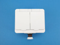 DEFA Steckdose, PlugIn, weiß