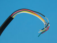 LED-Front-/Heckblitzer Edge Dagger ED6, blau, getönte Scheibe