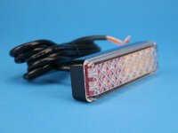 LED-Rückleuchte, Slimline, 3 Funktionen, 12-24 V