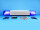 Komplettangebot #08 Lichtbalken RTK 6, Drehspiegel, 1.400 mm, interne Akustik, mit Halter MB Vito