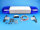 Komplettangebot #10 Lichtbalken RTK 6, Drehspiegel, 1.400 mm, interne Akustik, mit Halter für VW T5/T6, Verbau mit C-Schiene