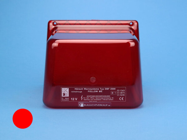 Lichthaube DBS 2000/3000 LED, rot