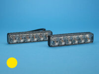 LED-Front-/Heckblitzer Sputnik SL, horizontal, gelb,...